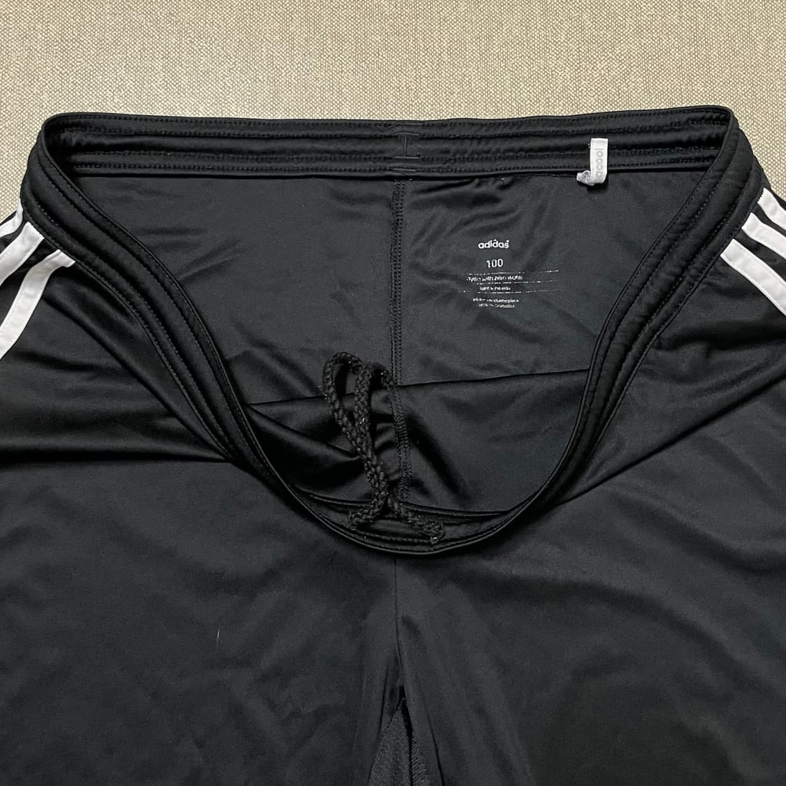 [택포] 아디다스 얇은 반바지 검흰 100 상품이미지3