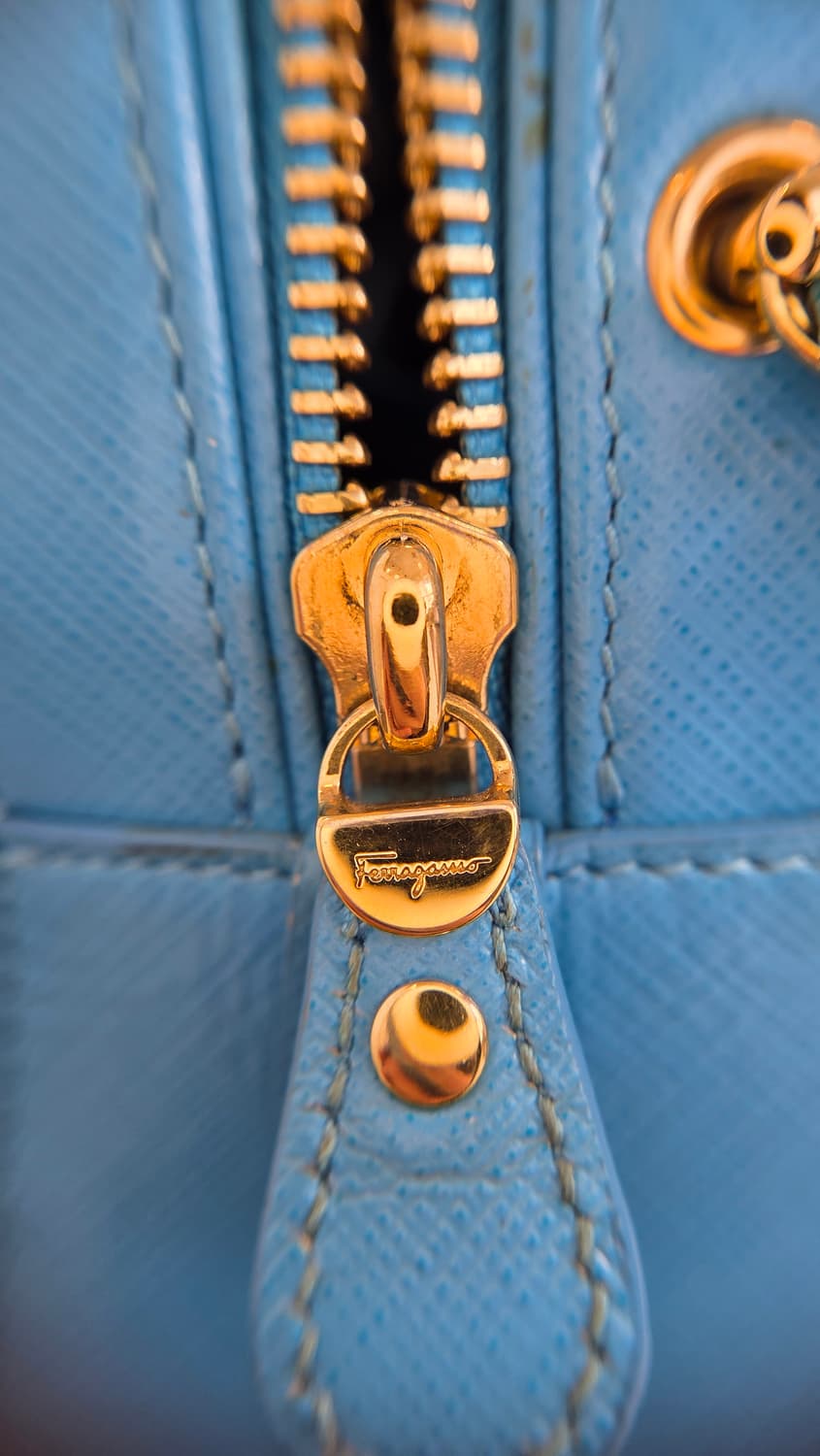 살바토레 페라가모 발라 체인 숄더백 fz-21 f563 블루 상품이미지8