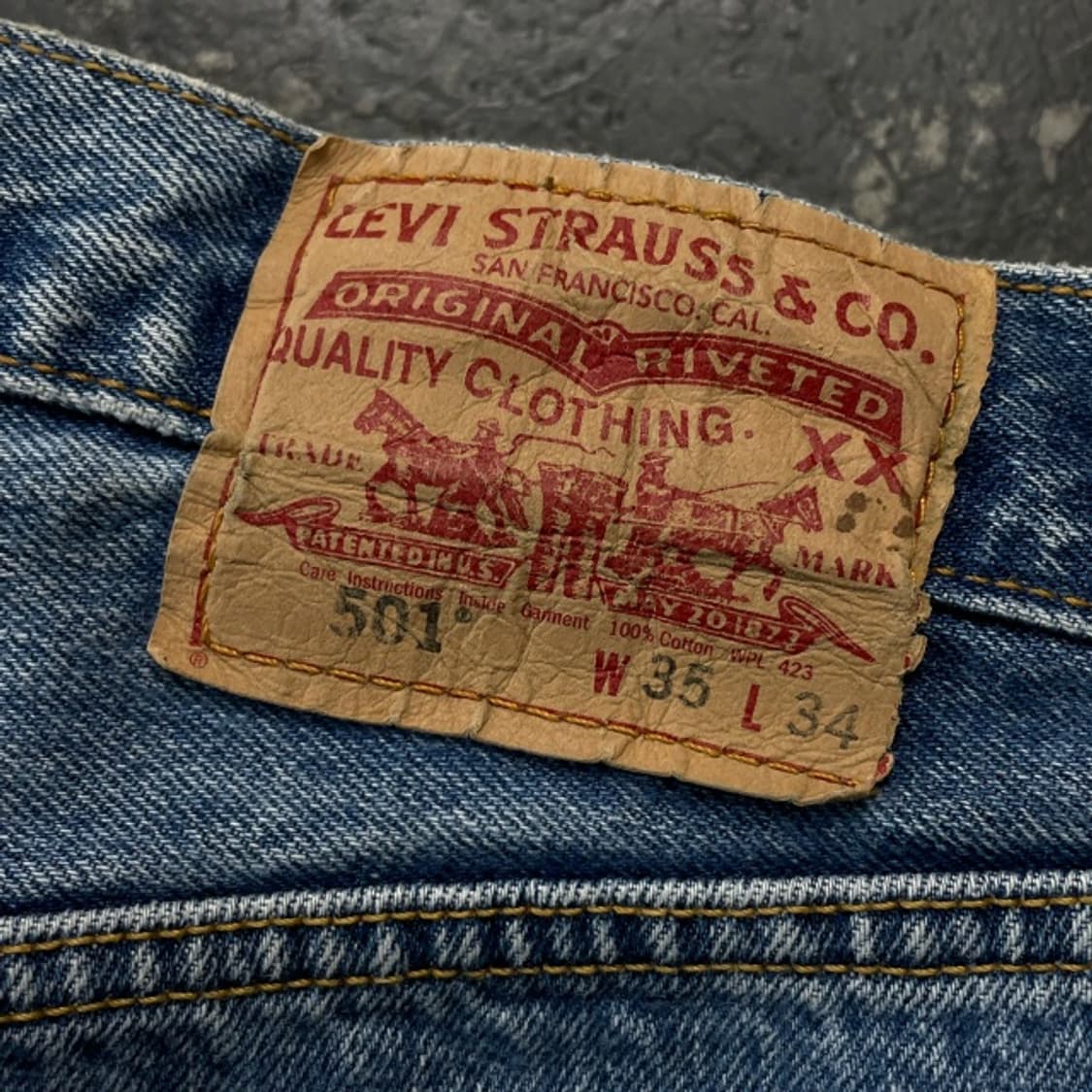 35 리바이스 501 청바지  상품이미지6