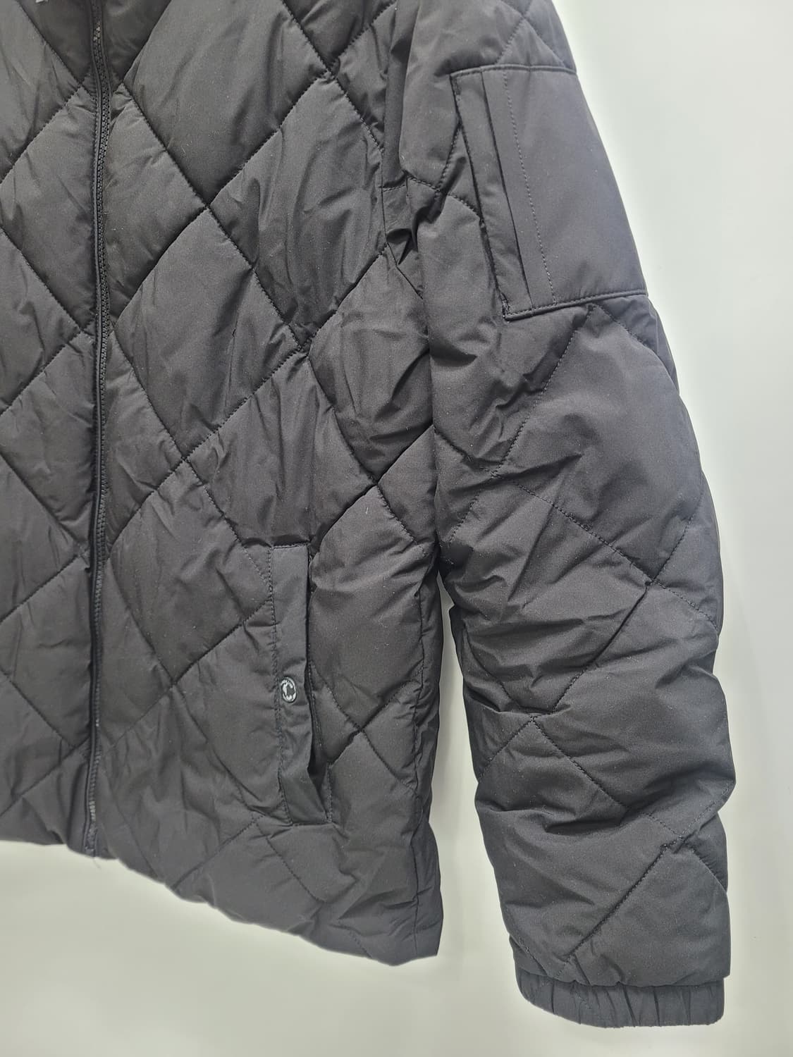 ZIOZIA 지오지아 경량 퀼팅 점퍼 자켓 / 남 100 블랙 상품이미지4