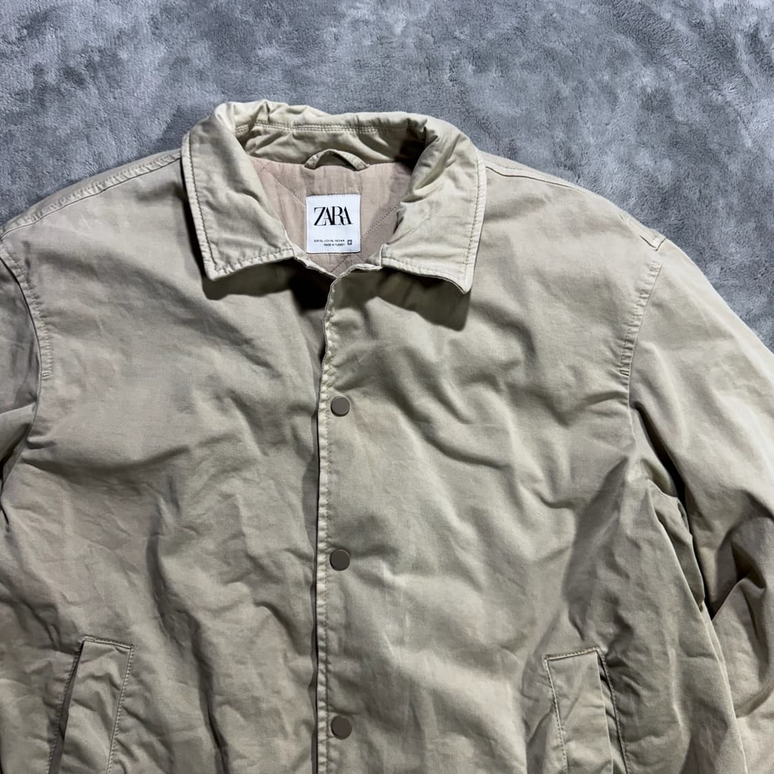 자라 베이지 봄버자켓 상품이미지2