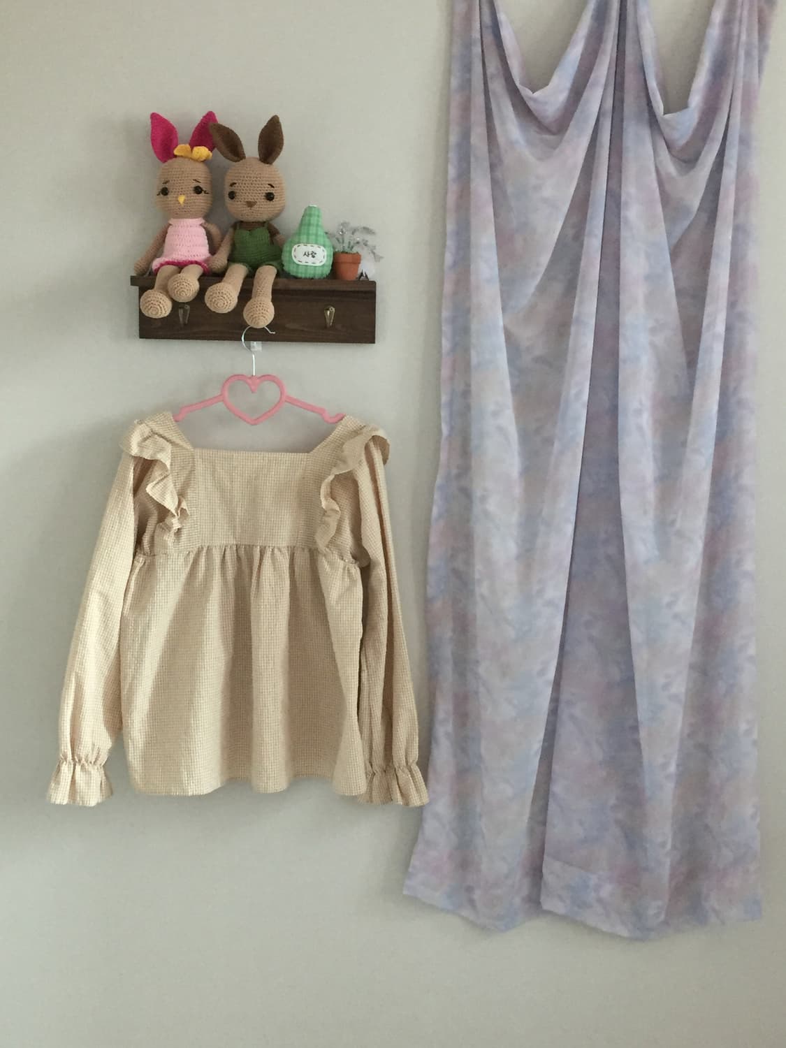 노란 블라우스 상품이미지3