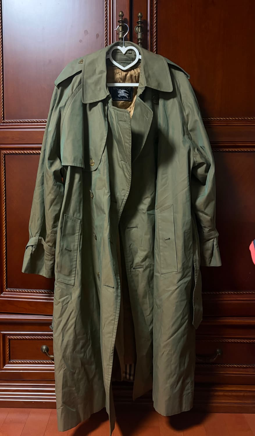 버버리 빈티지 트렌치코트 s급 상품이미지8