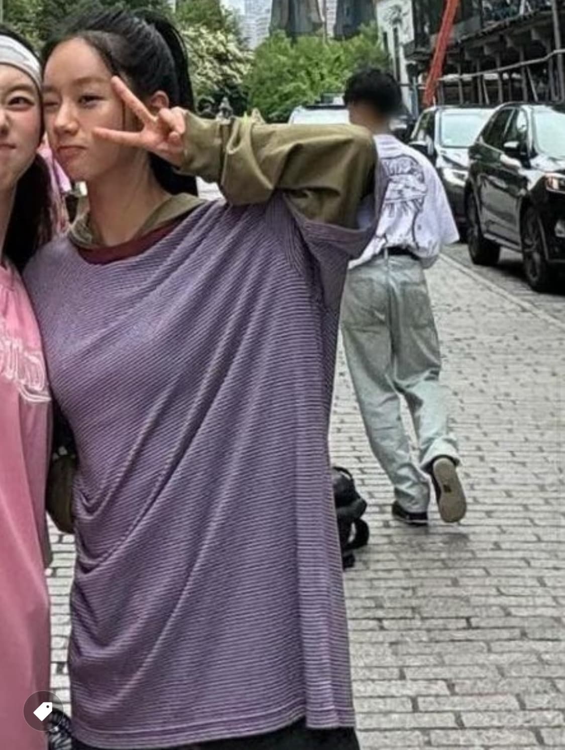 L) 슈프림 레이어드 후드 롱슬리브 탑 올리브 - 24SS 상품이미지2