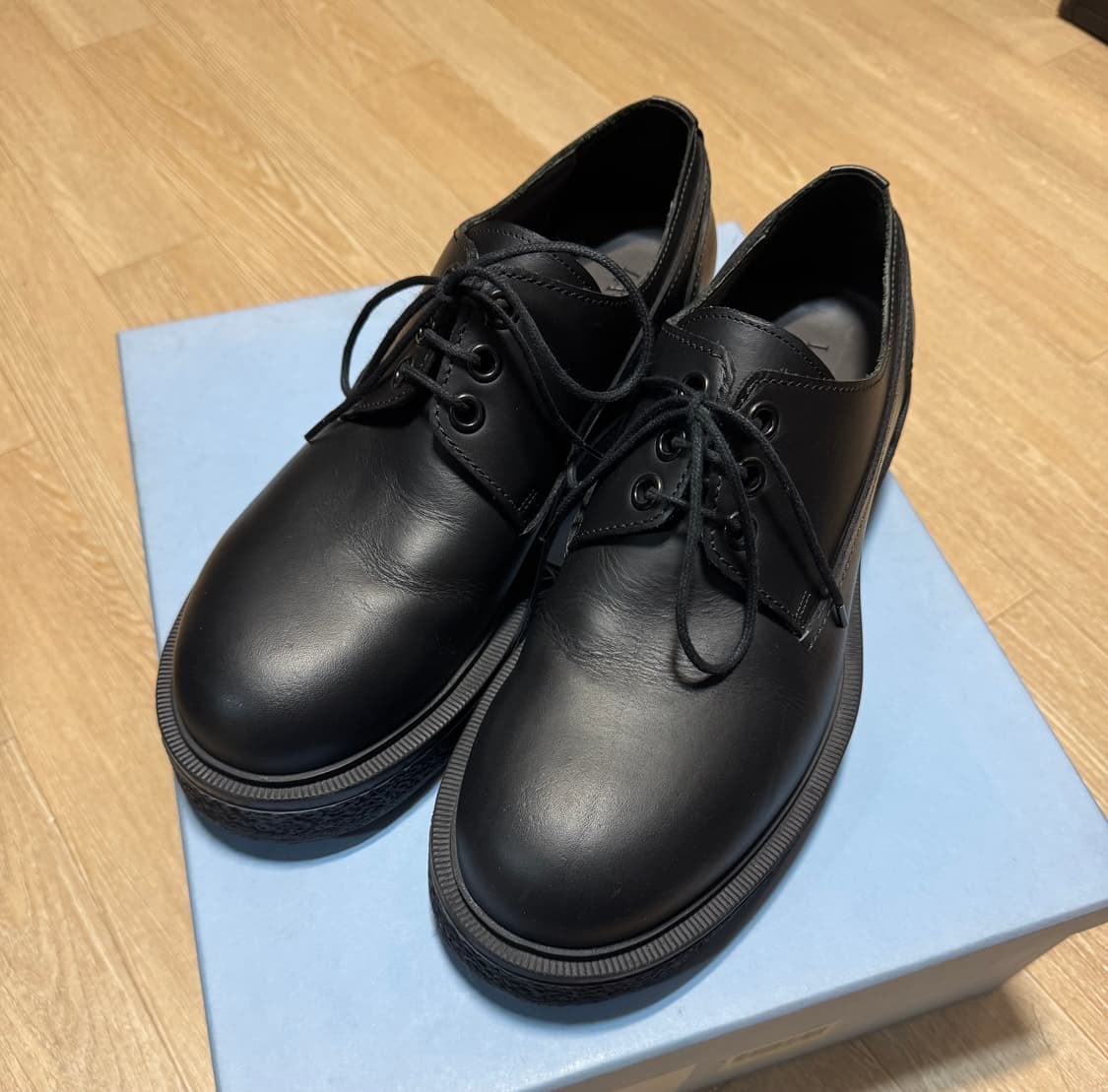 랑방 lanvin 더비 더비슈즈 블랙 UK9 상품이미지2