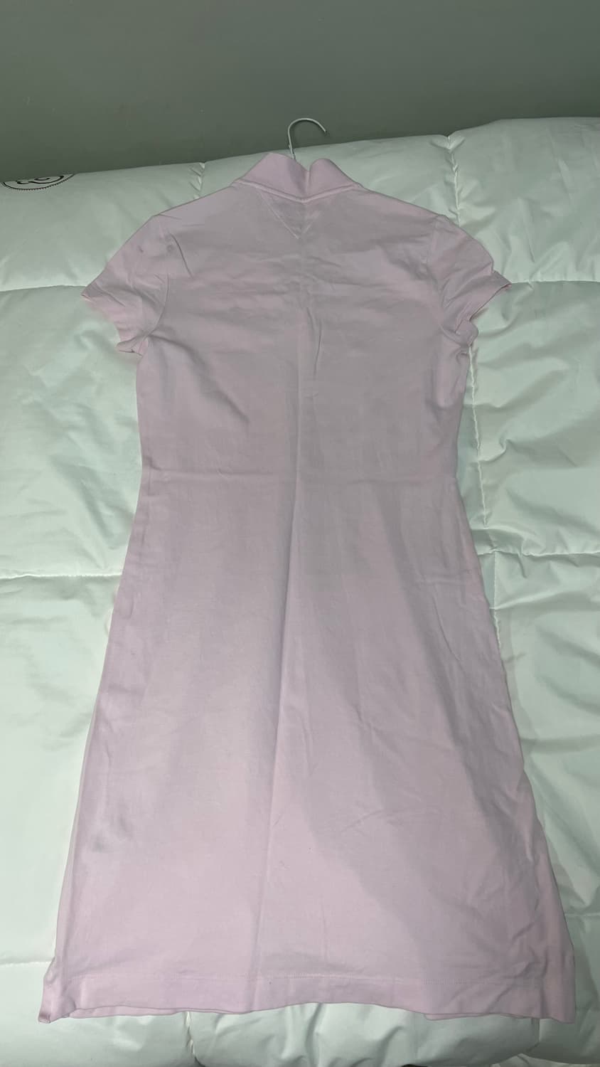 타미힐피거 슬림핏 5버튼 원피스 핑크 상품이미지5