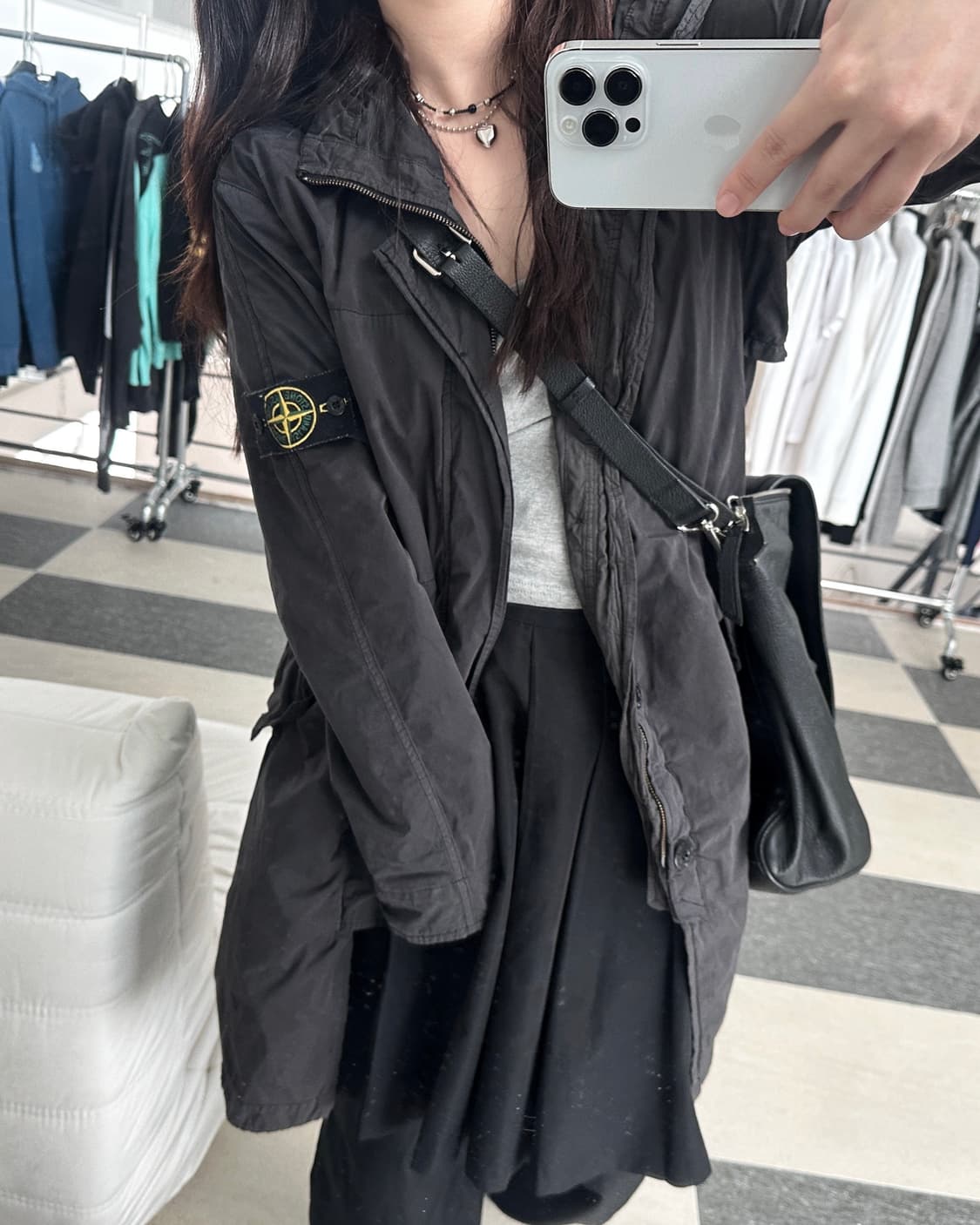 스톤아일랜드 와펜 다비드-TC 피쉬테일 파카 상품이미지7