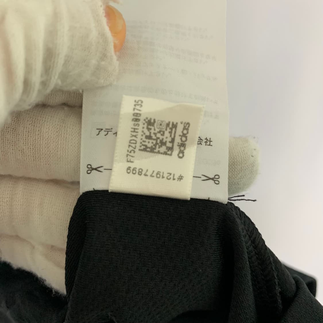 아디다스 프린팅 롤업 소매 기능성 반팔 티셔츠 블랙 남녀공용 상품이미지7