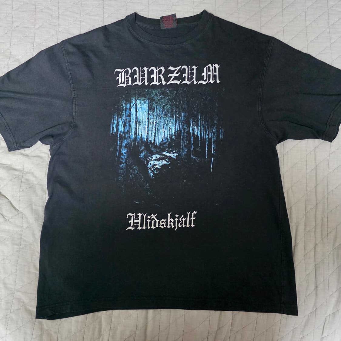 [XL] 90s 버줌 Burzum Hlidksjalf 빈티지 밴드티 상품이미지1