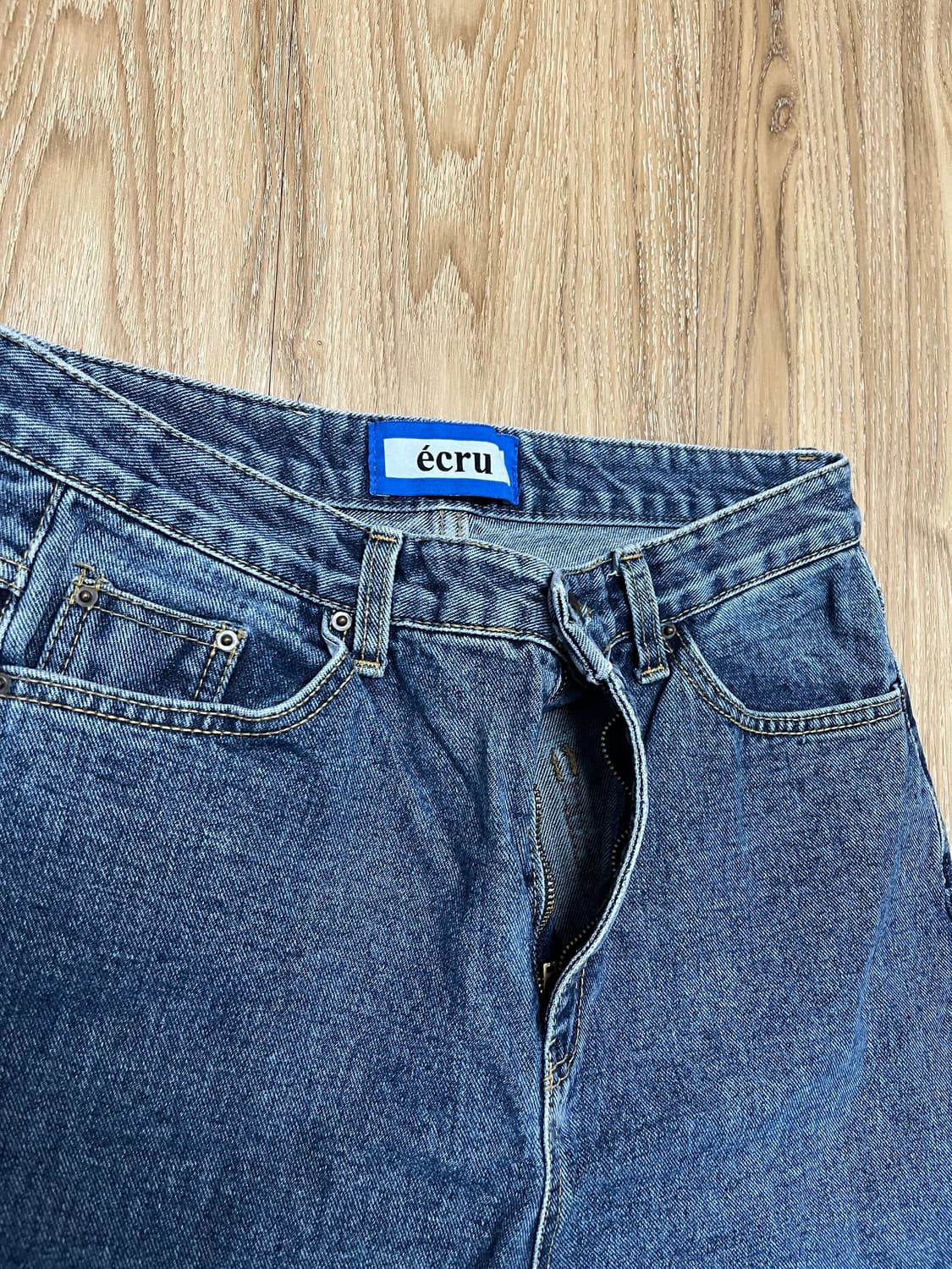 ecru 와이드 청바지 29 상품이미지4