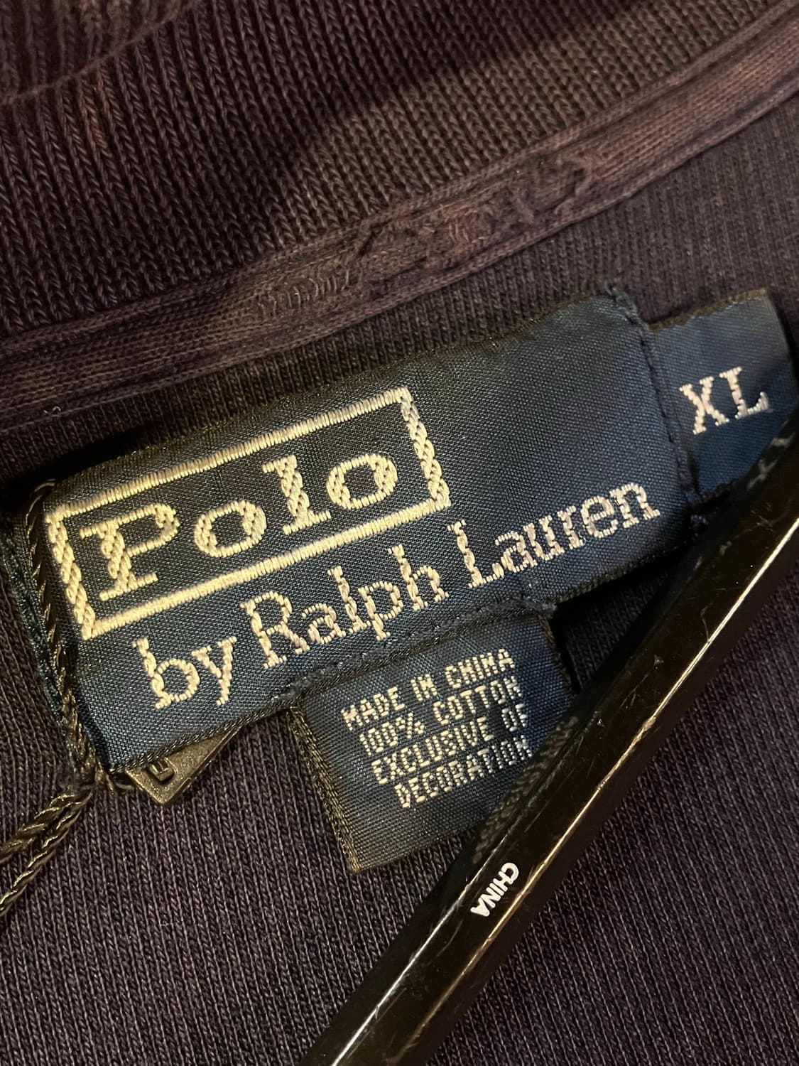 폴로 랄프로렌 아노락 니트 네이비 XL   #csz1912  상품이미지5