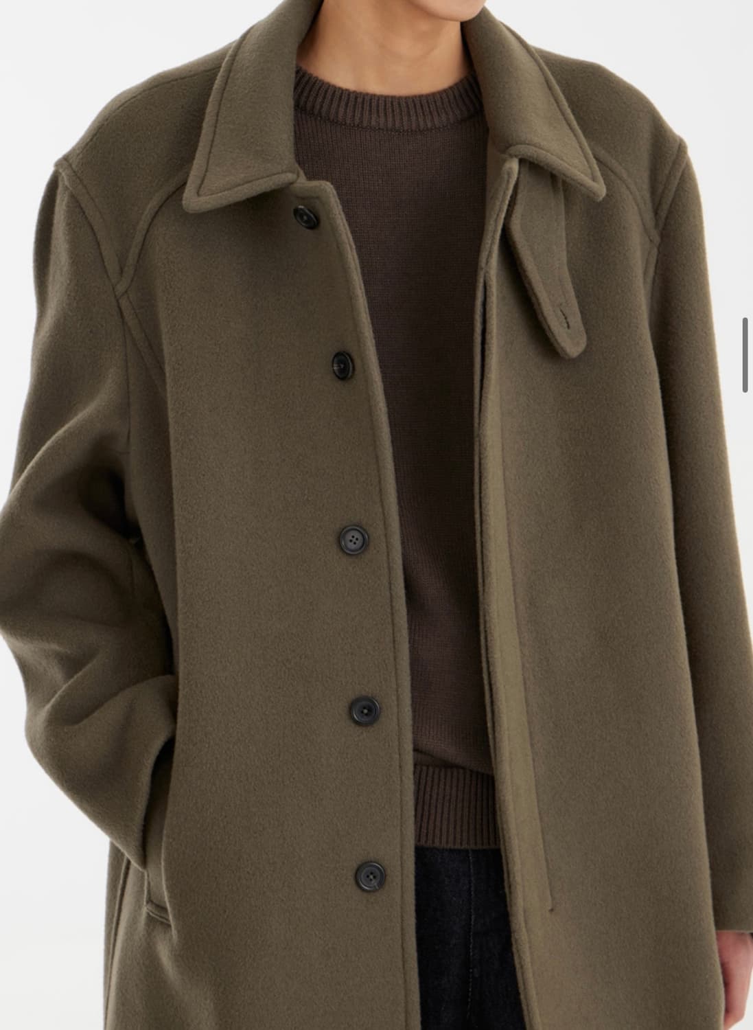 유스 맥코트 Mac Coat - Khaki brown 상품이미지4