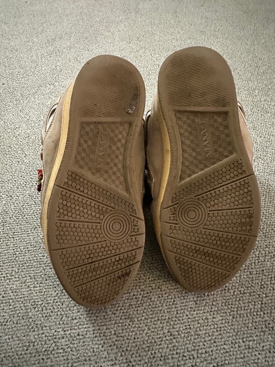 Lanvin 커브 레이스업 스니커즈 43 상품이미지6