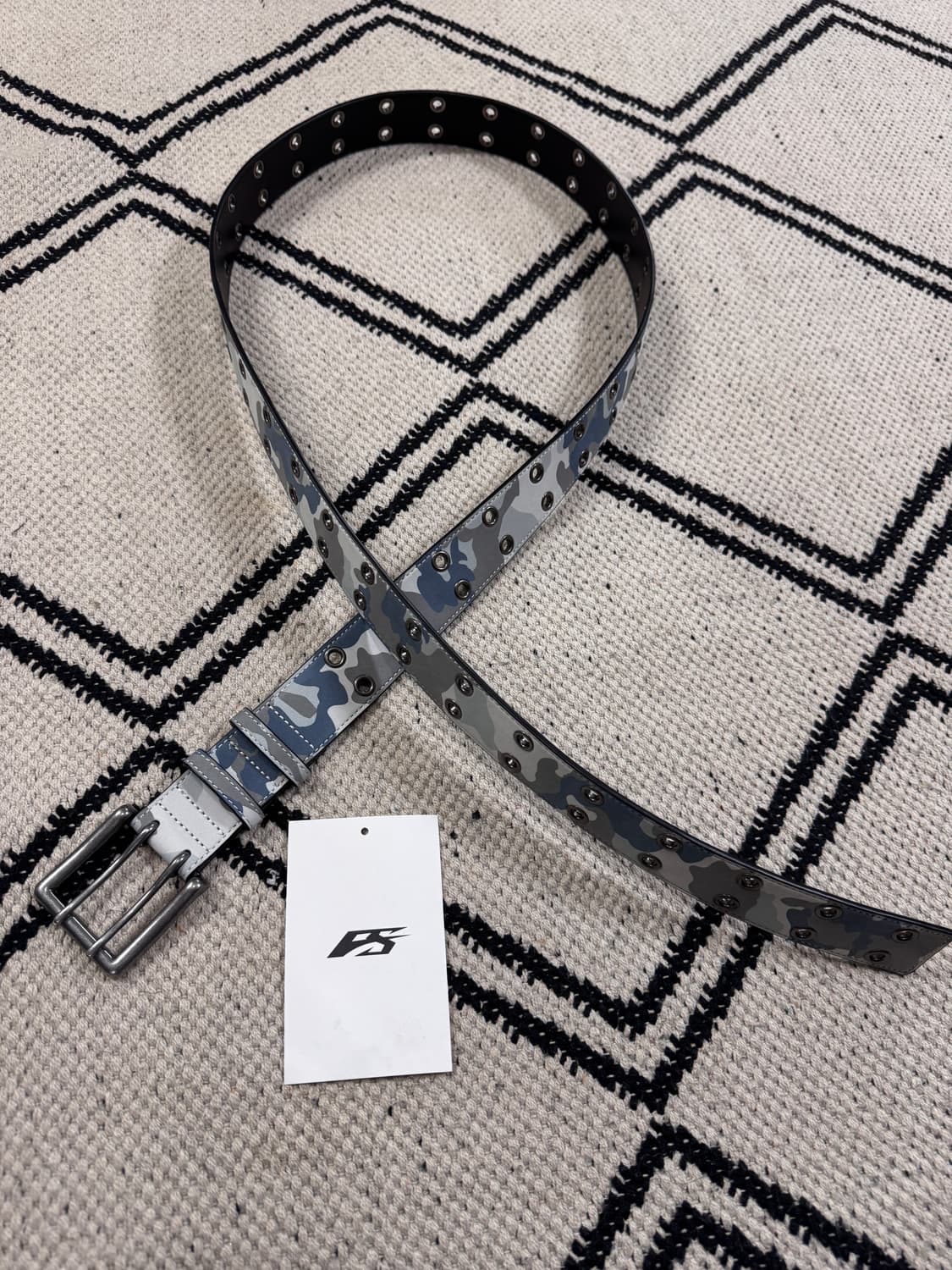 포스센스티브 FST EYELET LEATHER BELT WH LONG 상품이미지3