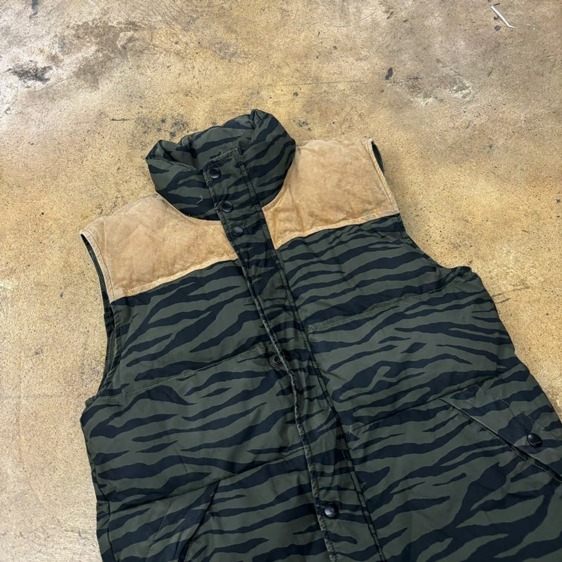 아디다스 호피 카모 패딩 조끼 95 상품이미지1