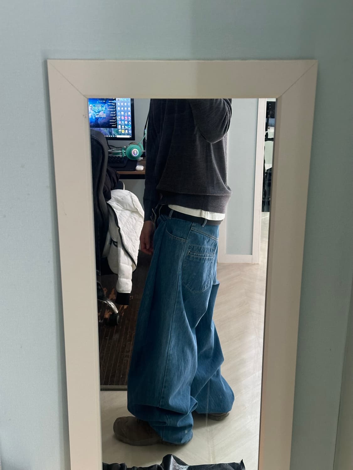 비앙카 손더스 데님팬츠  shift 23 jeans(S) 상품이미지3