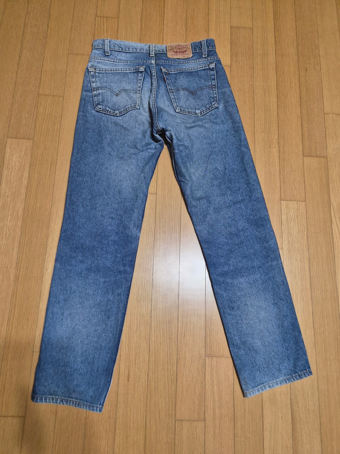 90s 미국 리바이스 레드 505 데님 팬츠 상품이미지7