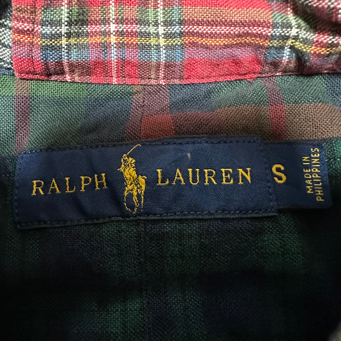 POLO RALPH LAUREN patchwork shirt 상품이미지4