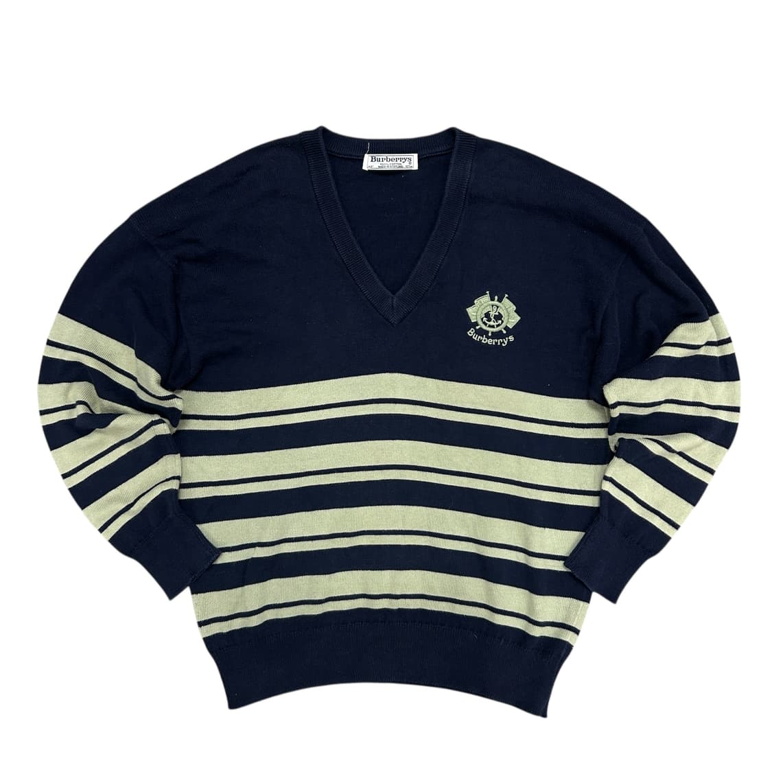 버버리 90s 브이넥 울 니트(42) 상품이미지1