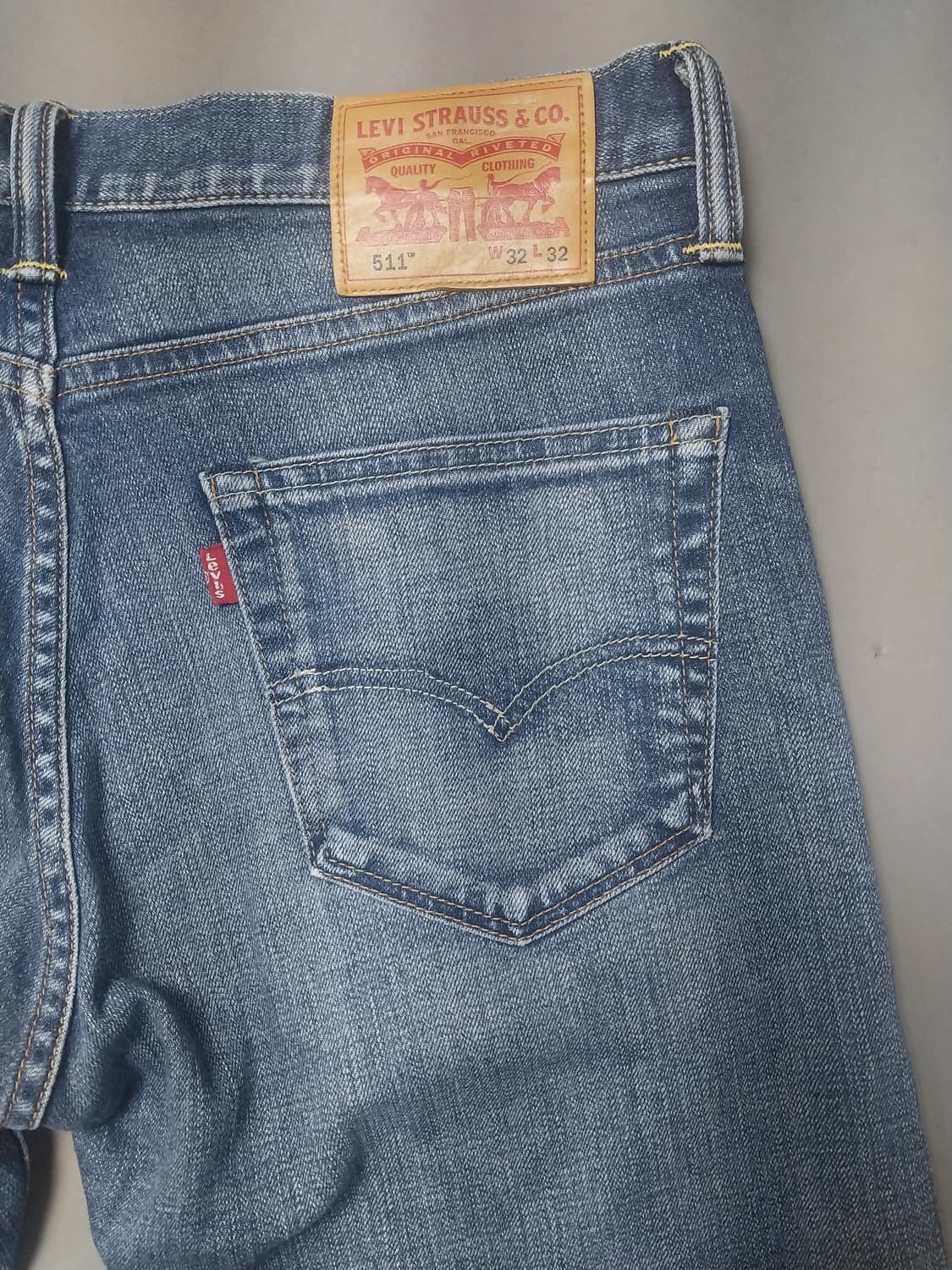 [32] 리바이스 511 MIJ 프리미엄 셀비지 슬림진 청바지 일본생산 상품이미지8