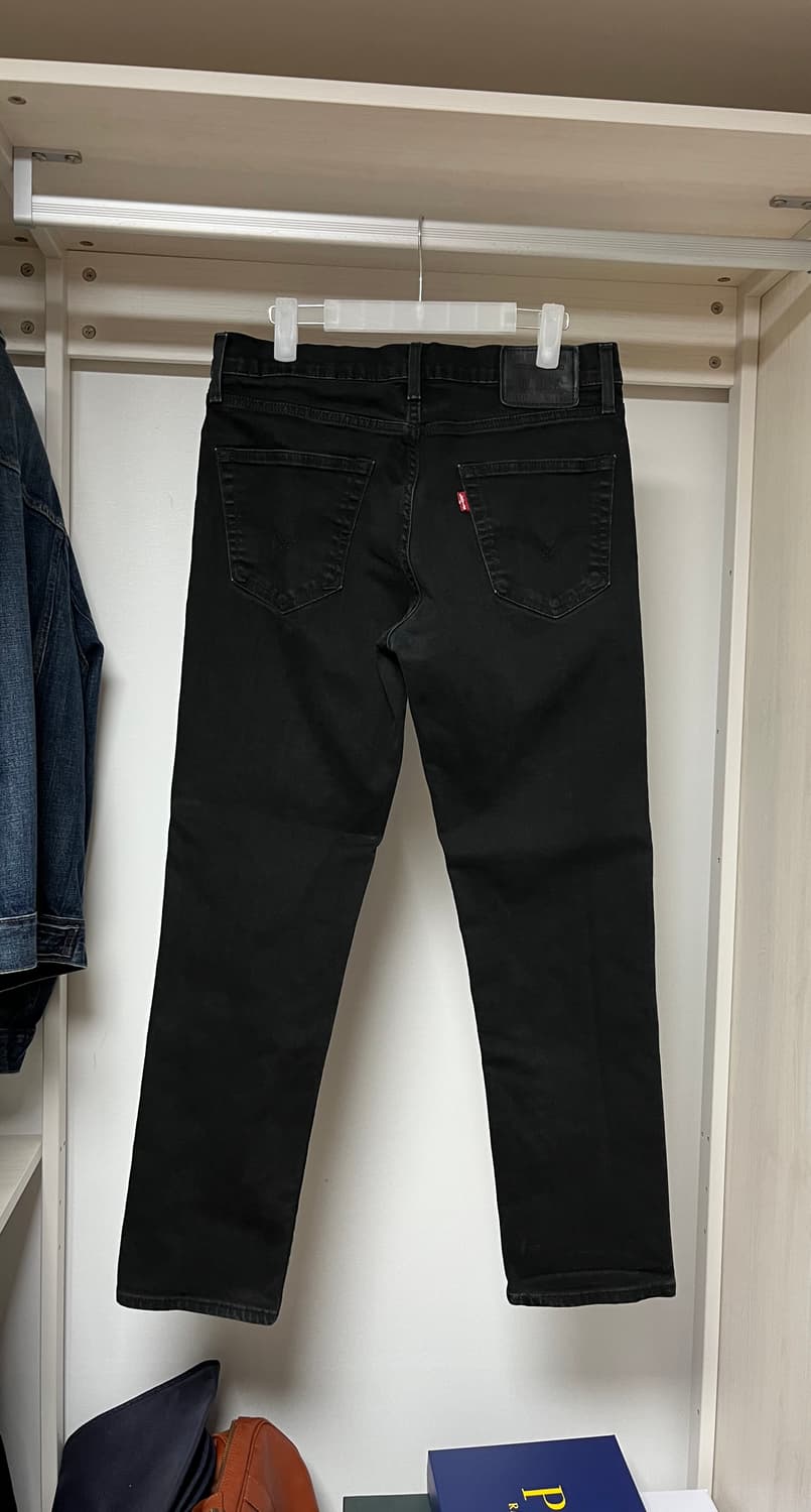 리바이스 511(슬림핏) 블랙 진 상품이미지2