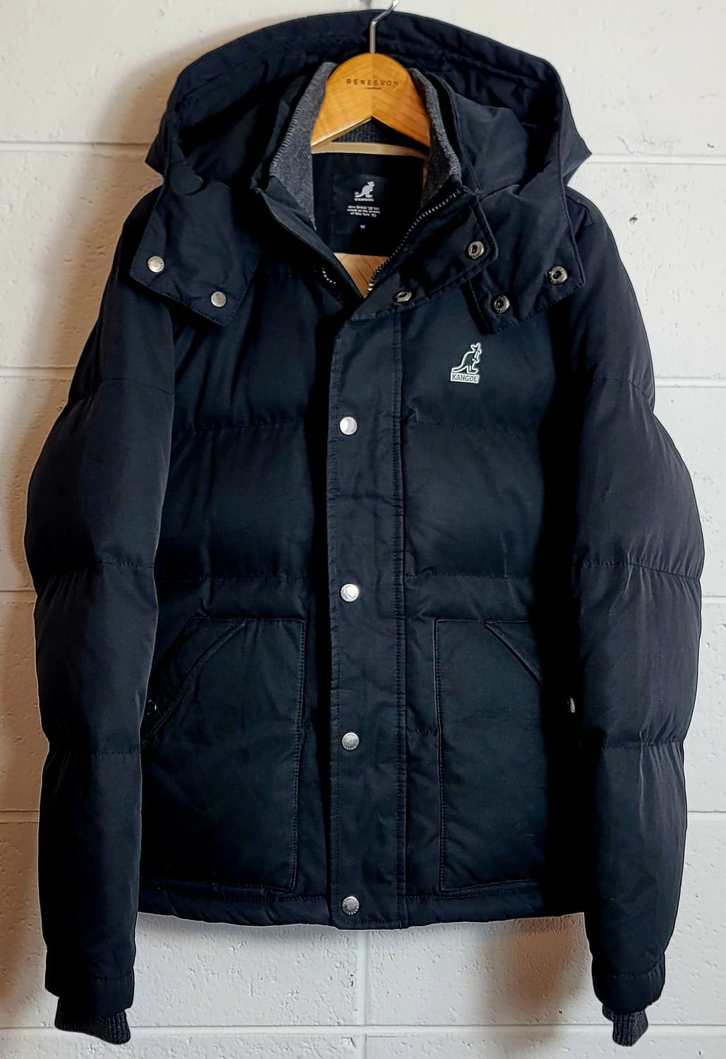 캉골(KANGOL, 남여공용) 베이직 숏점퍼(패딩점퍼) 판매 상품이미지2