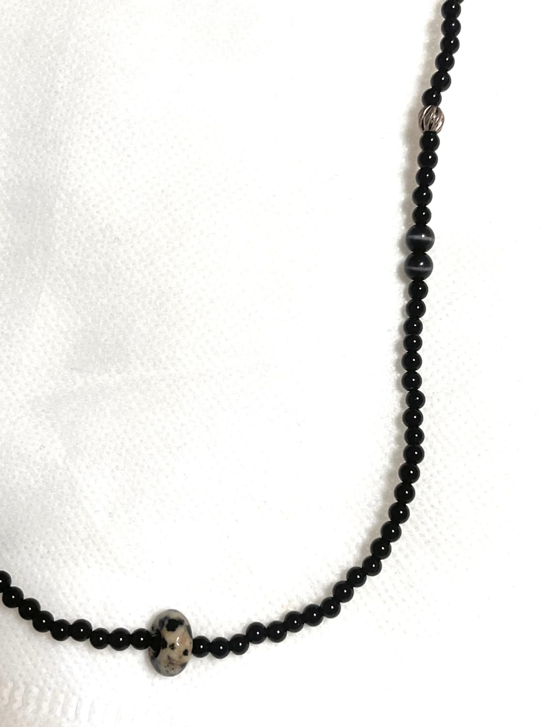 빈티지 히피 목걸이 블랙 상품이미지2