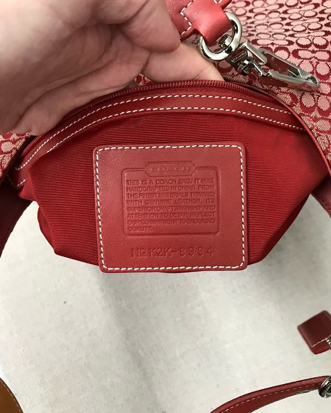 코치 버클 호보백 가방 상품이미지7