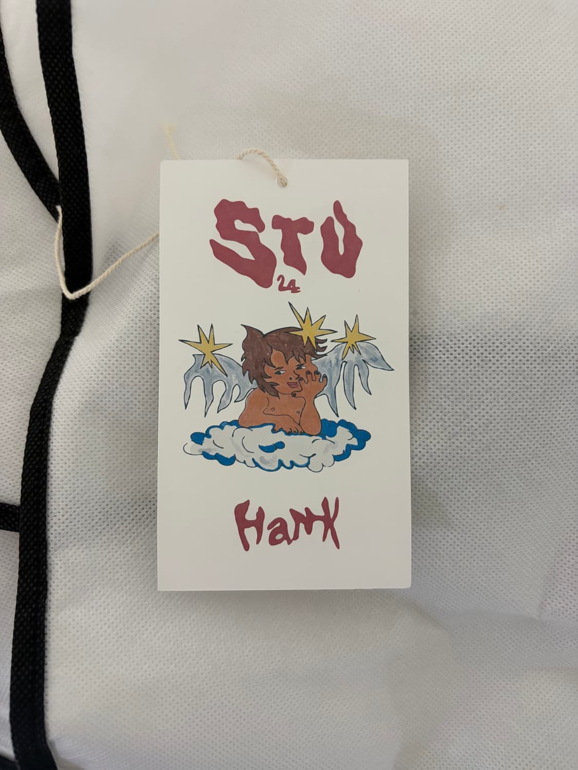 STU hank 행크 바시티 자켓 m 상품이미지3