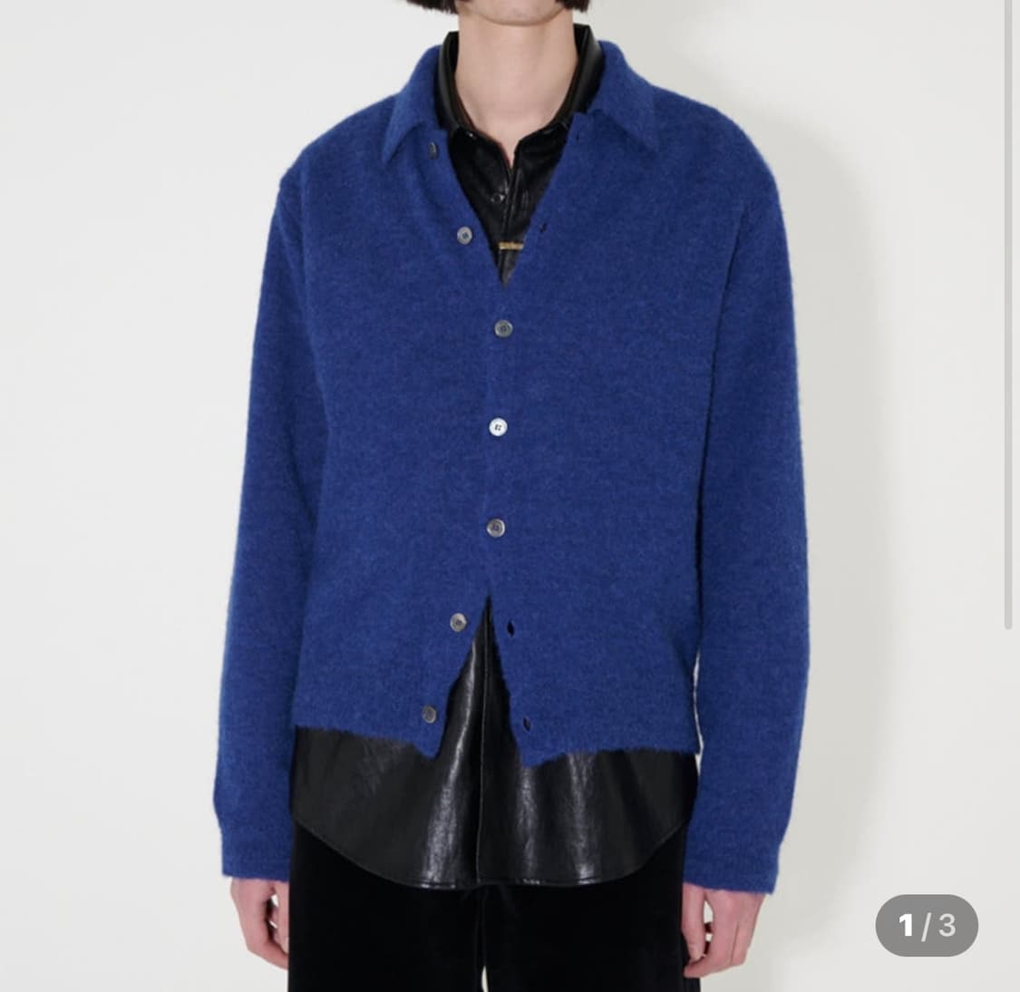 아워레가시 이브닝 폴로 가디건 상품이미지1