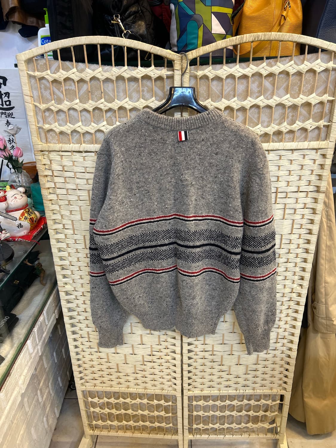 4/100-105/21fw 정품 톰브라운 저지 버드아이 니트팝니다 상품이미지6