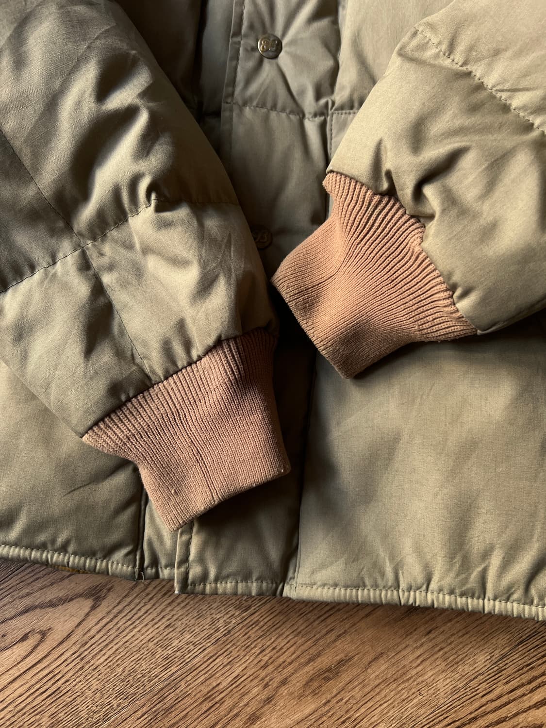 [XL]80's 에디바우어 Made in USA 빈티지 구스다운 자켓 상품이미지4