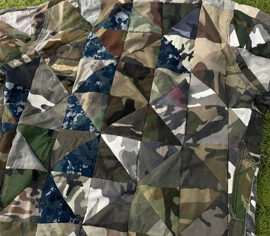 칼하트 리메이크 패치워크 자켓 100~105 상품이미지5