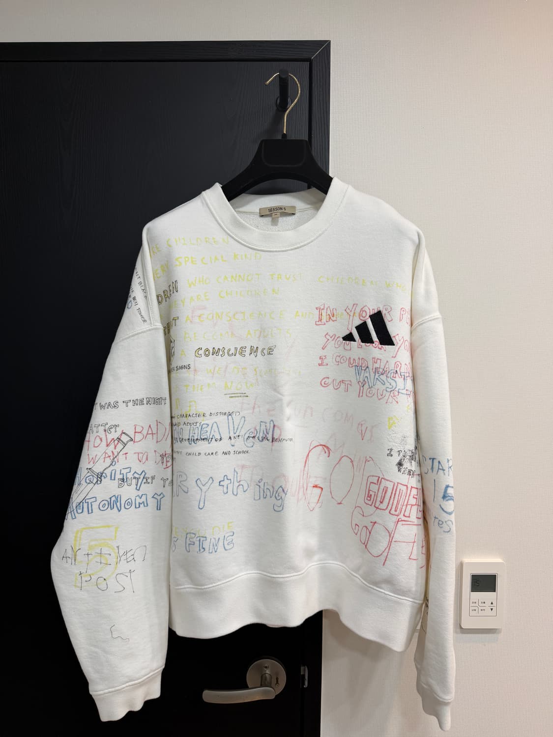 Yeezy season 5 스웻셔츠 M 상품이미지1