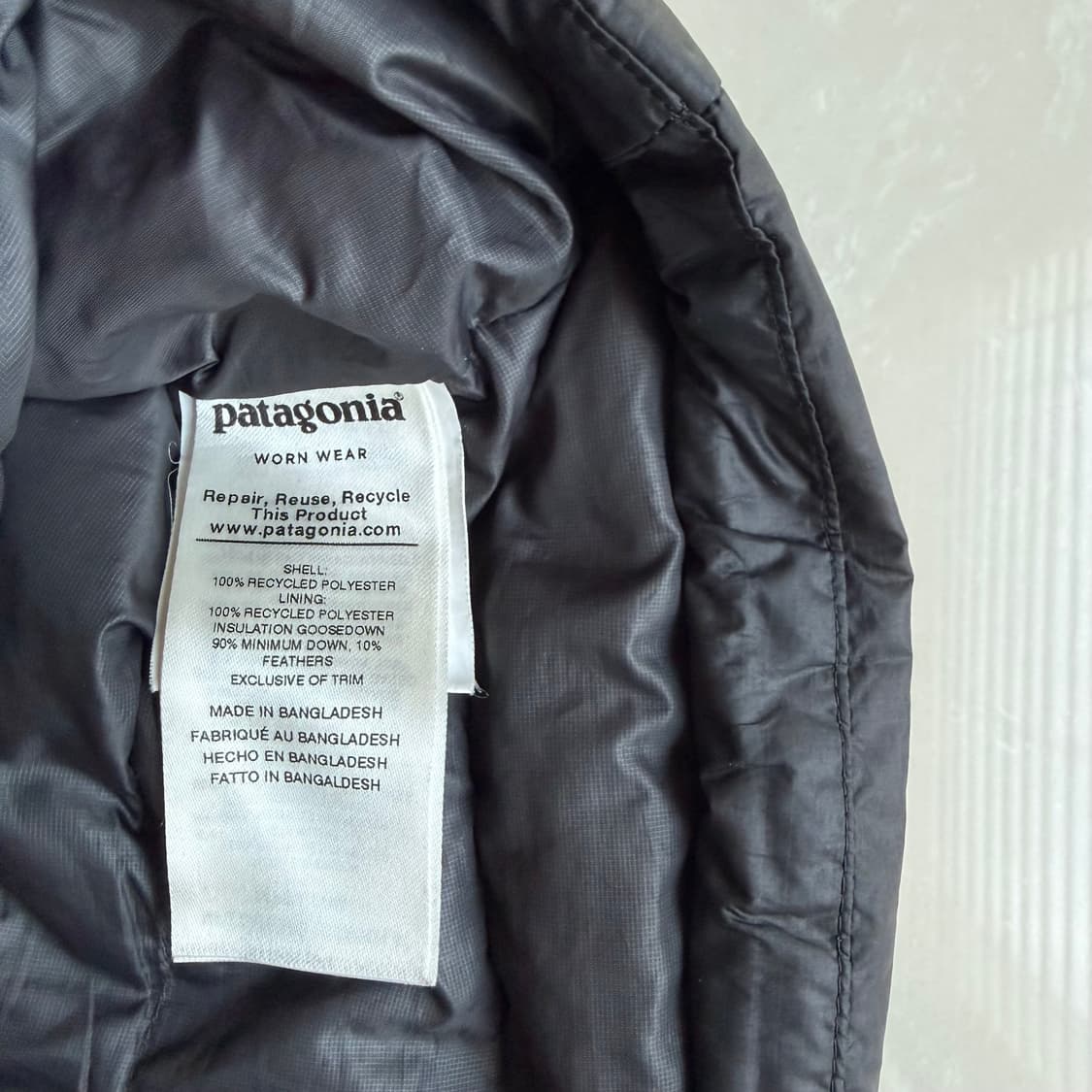 [L] 파타고니아 빈티지 다운스웨터 포지그레이 상품이미지5