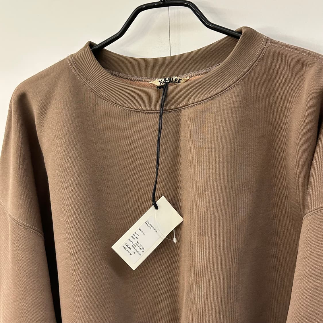 오라리 맨투맨 5사이즈  상품이미지2