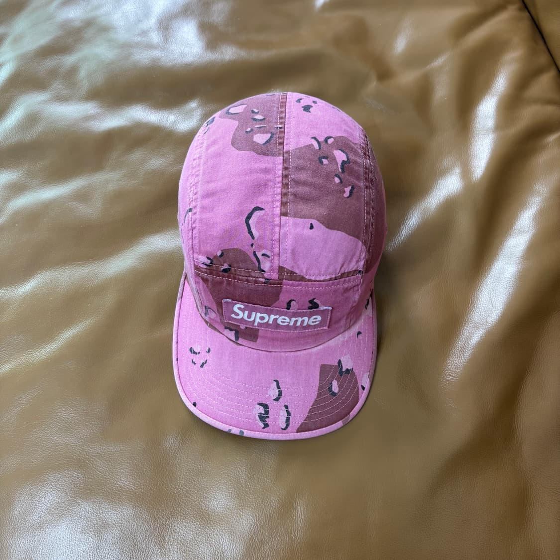 Supreme 슈프림 오버다이드 카모 핑크 캠프캡 모자 Camo 상품이미지5
