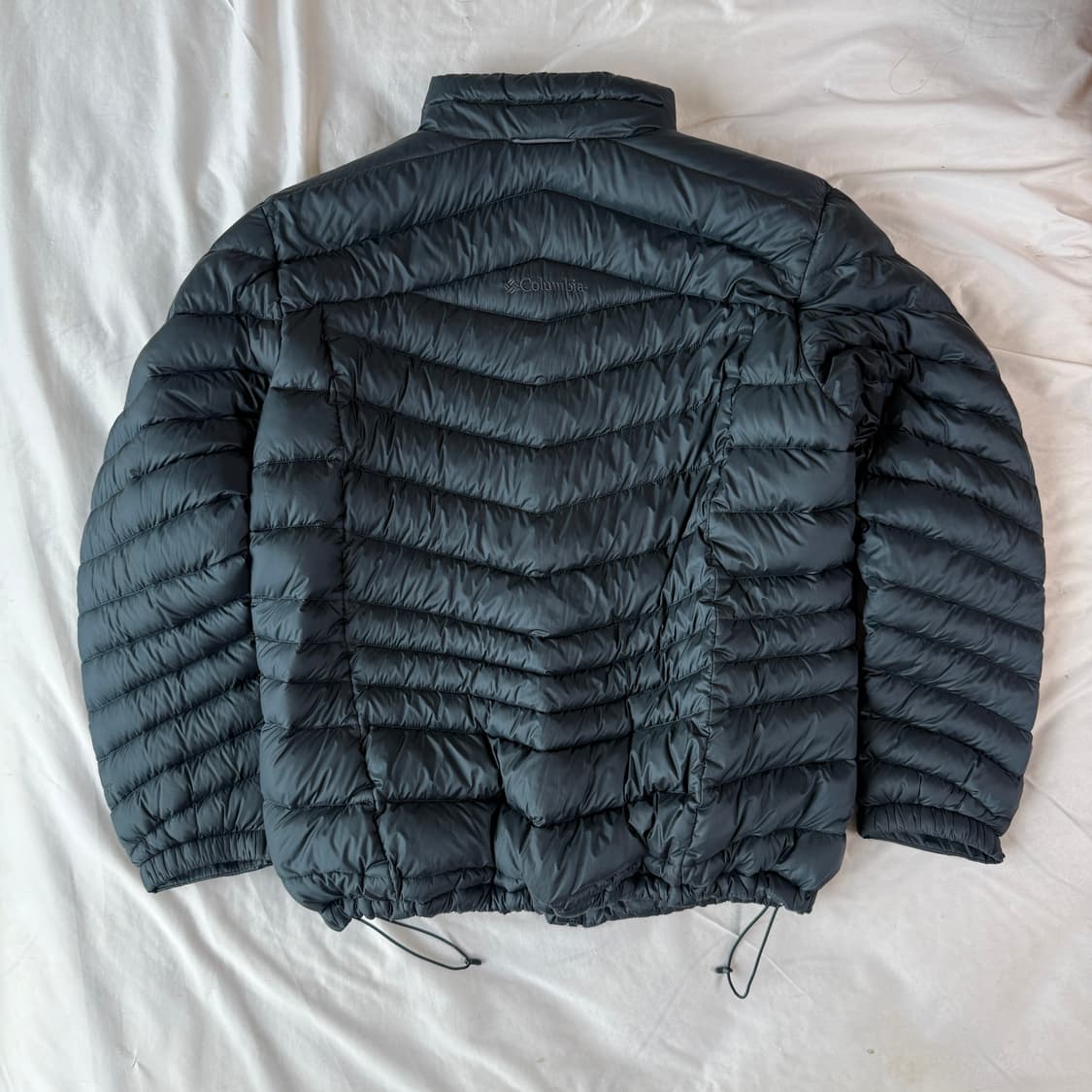 컬럼비아 고프코어 센터로고 경량패딩 XXL 구스다운 상품이미지10