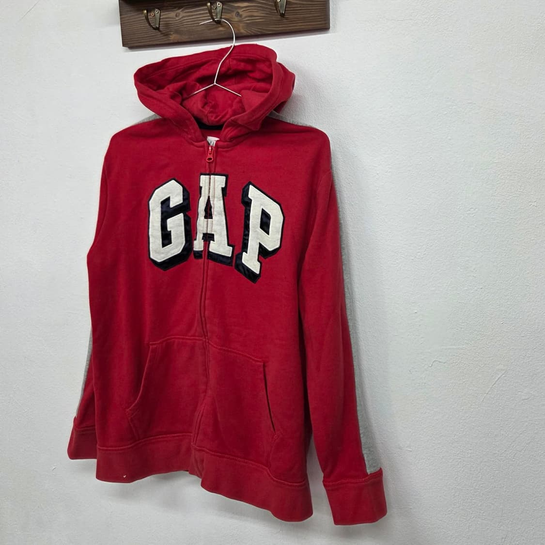 Gap 갭 빅로고 폭닥 스웻 후드집업 져지 상품이미지6