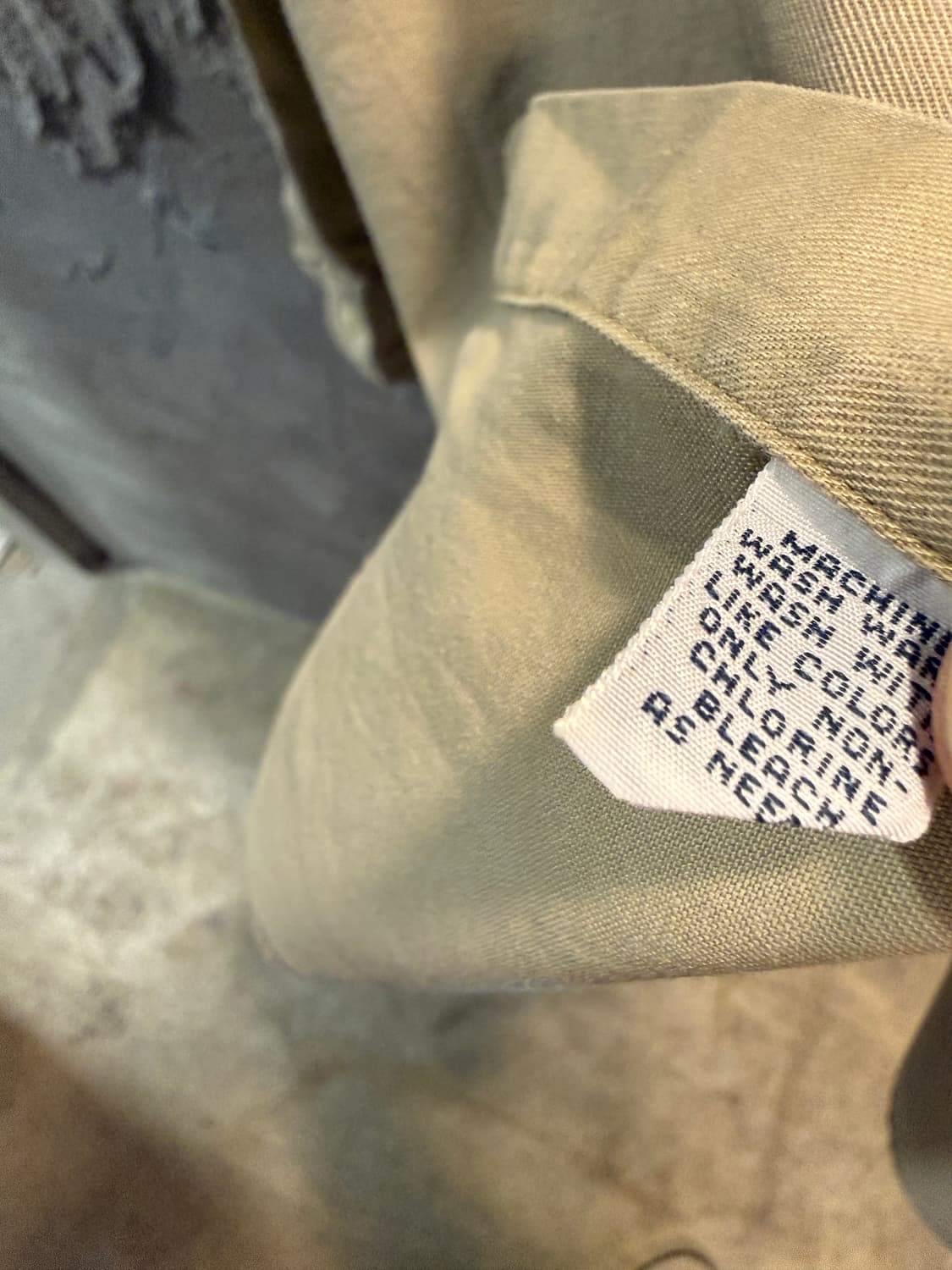 폴로 랄프로렌 블레어 옥스포드 버튼다운 셔츠 베이지 S 상품이미지5