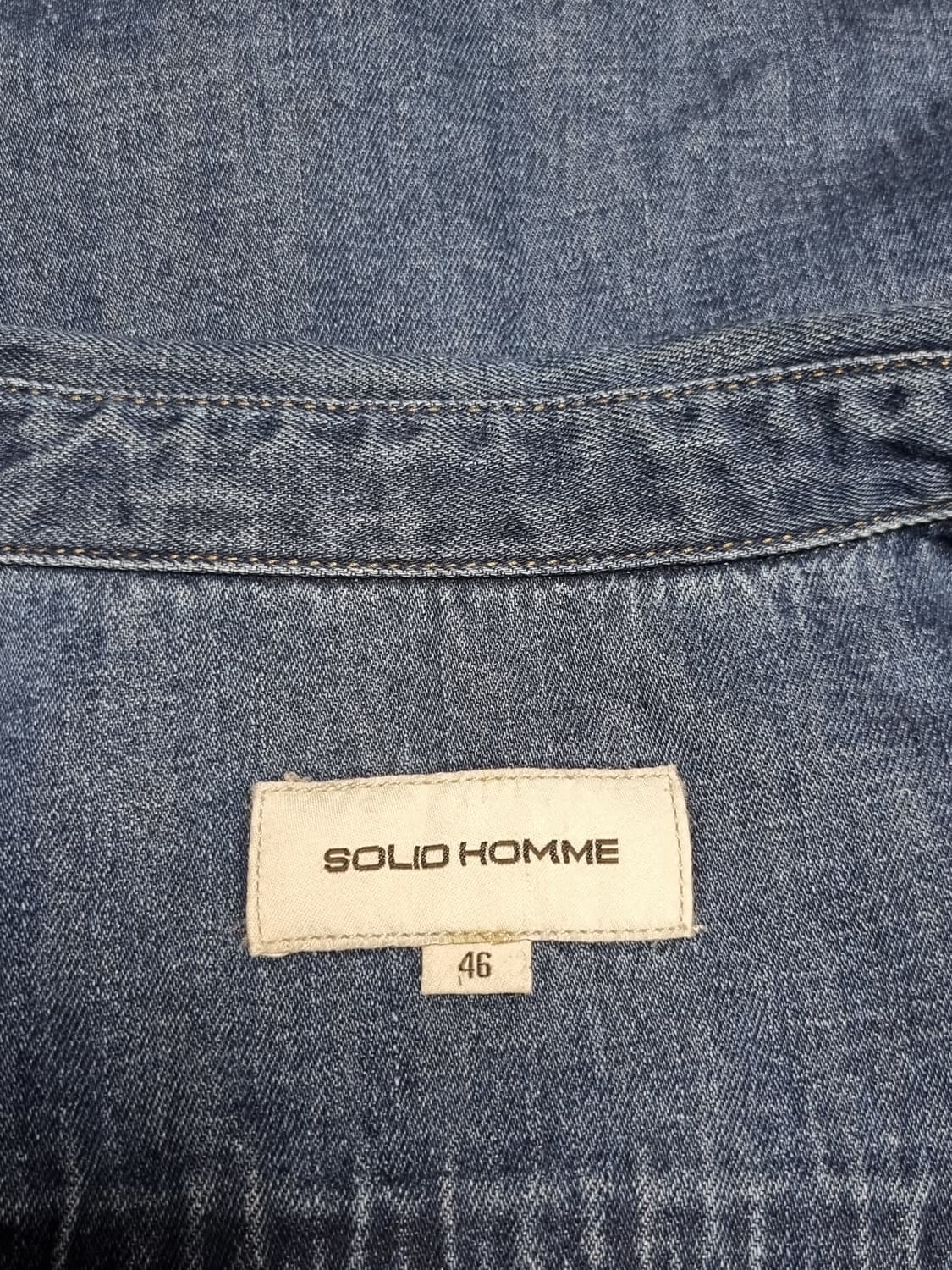 솔리드옴므 청셔츠 상품이미지3