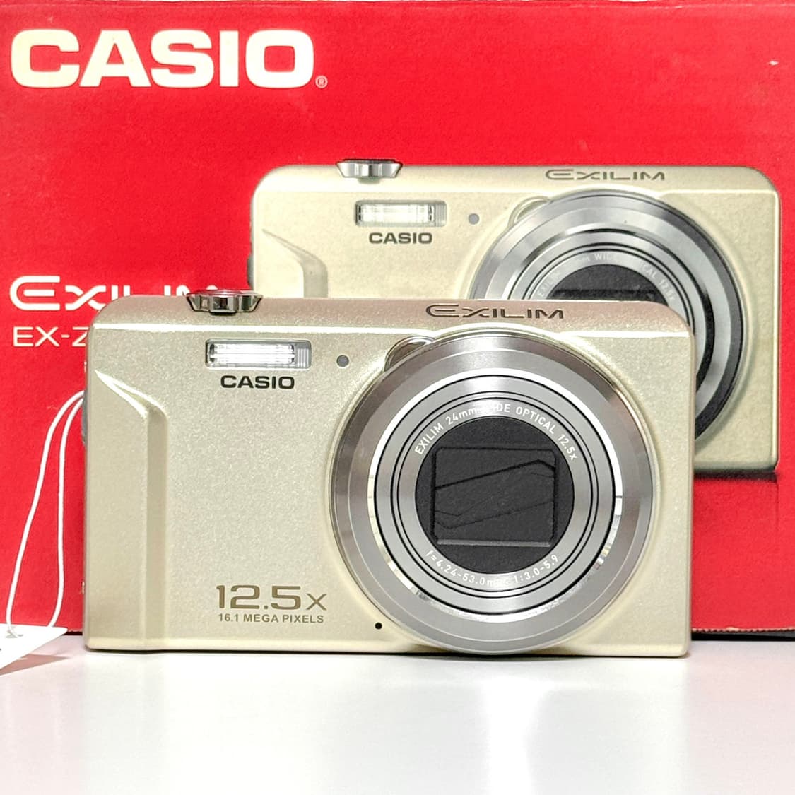 카시오 엑슬림 ZS170 샴페인골드 빈티지디카 상품이미지5