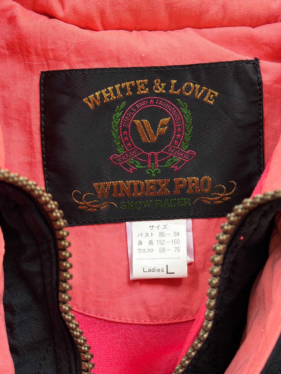 Windex 빈티지 스키 봄버 크롭 자켓 L 상품이미지4