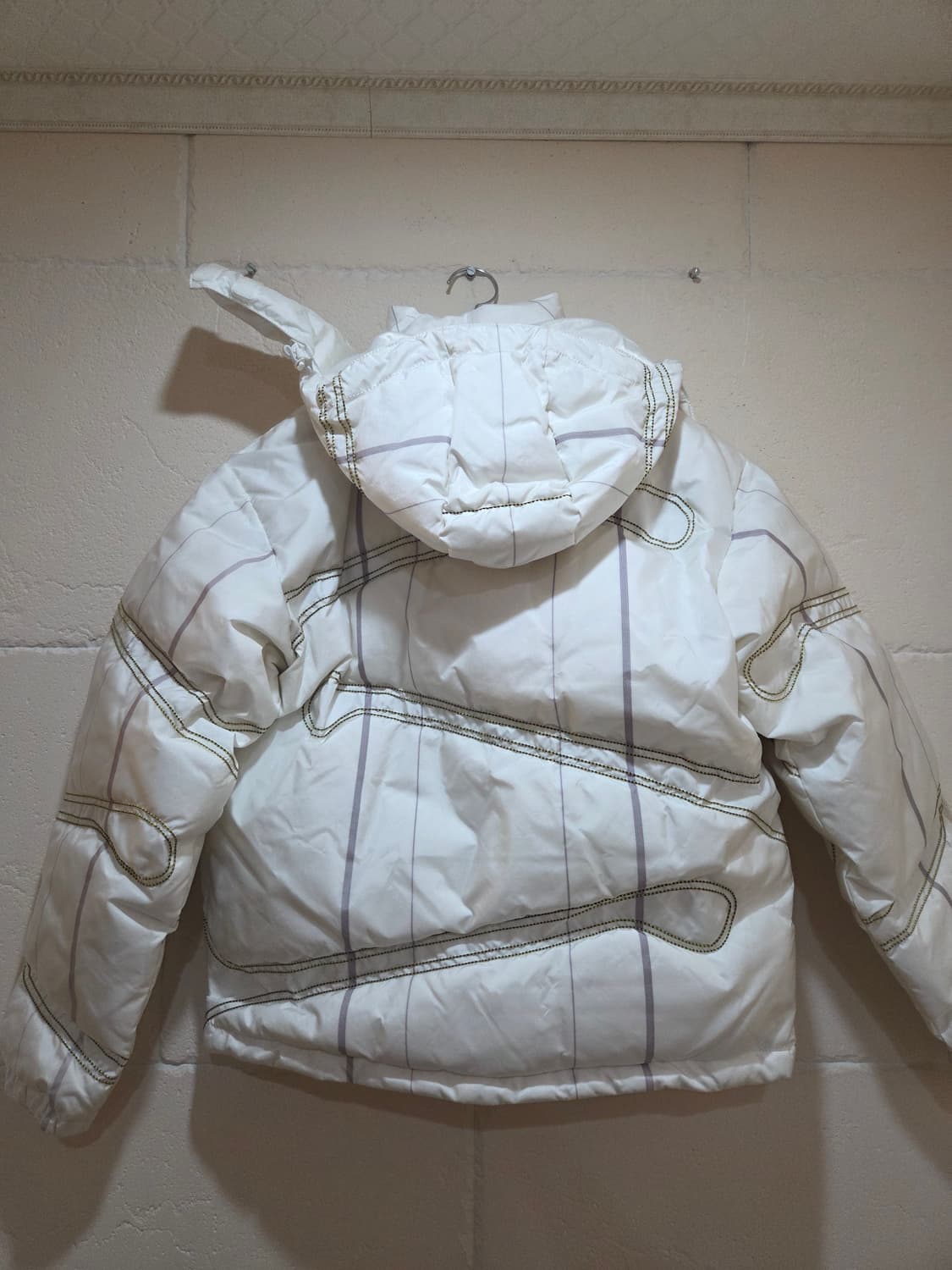 강혁 퀄팅 에어백 구스다운 파카 M사이즈 상품이미지2