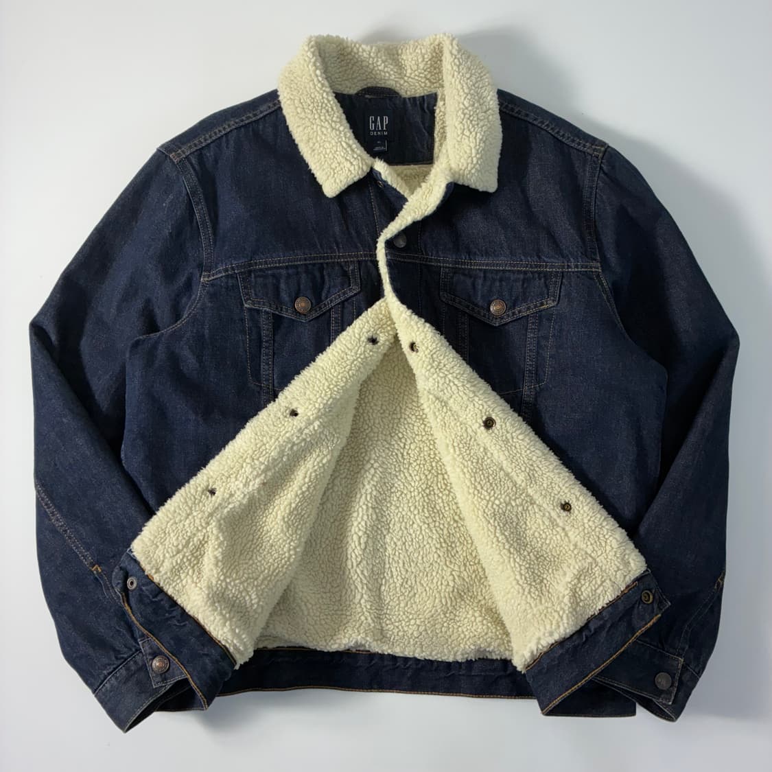 Gap  갭 쉐르파 데님 트러커 자켓 상품이미지1