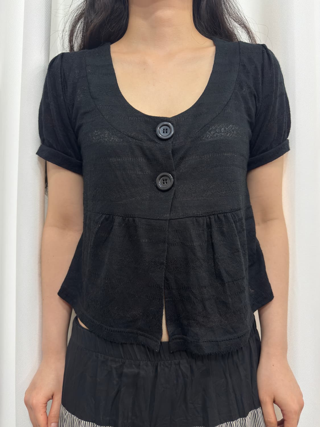 button knit cardigan 상품이미지1