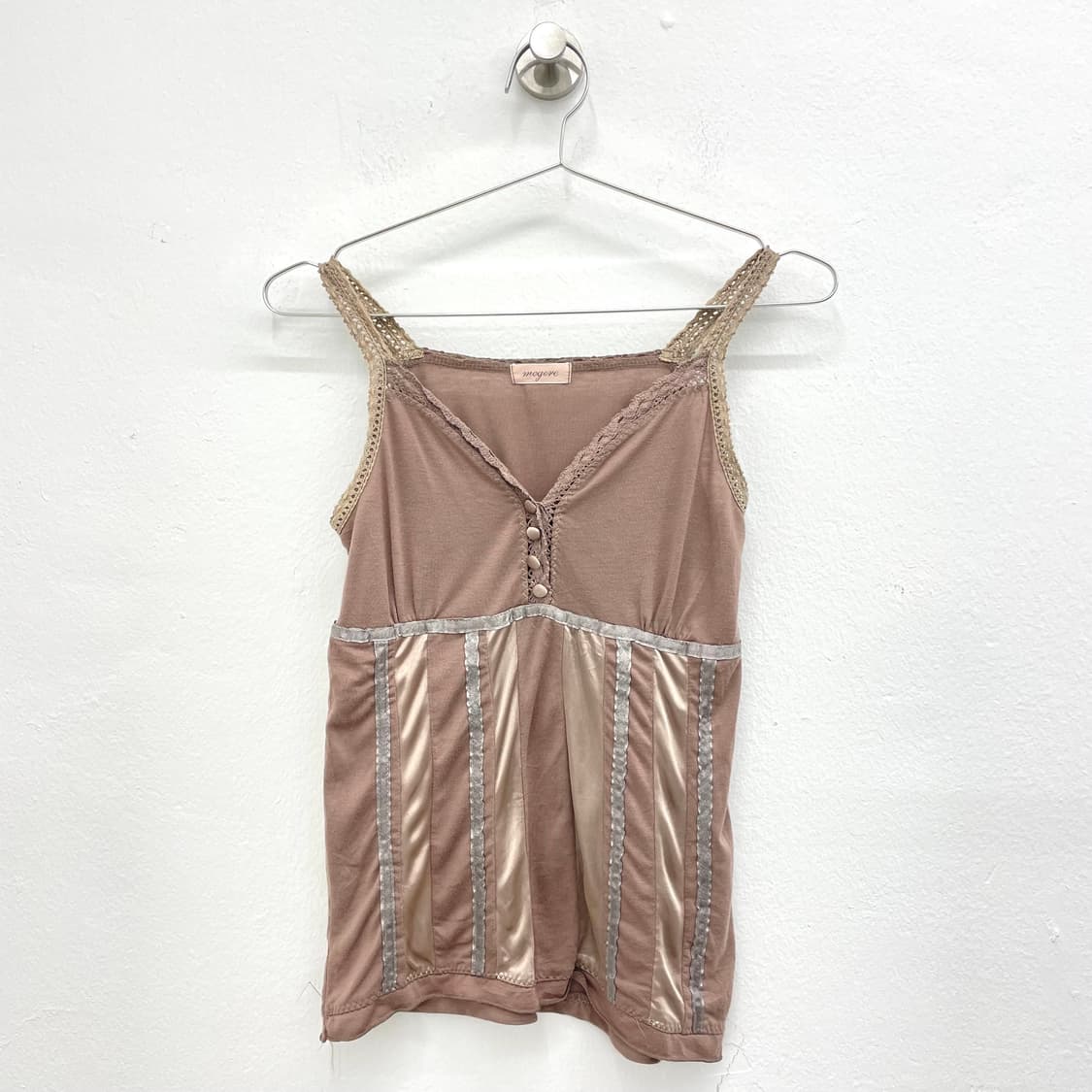 dusty rose lace trim camisol 상품이미지1