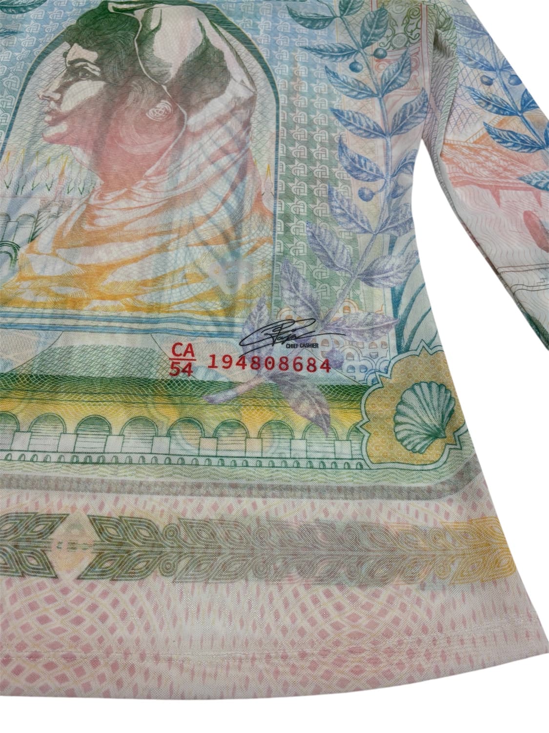 Casablanca Multi Color Graphic Mesh Top 상품이미지6