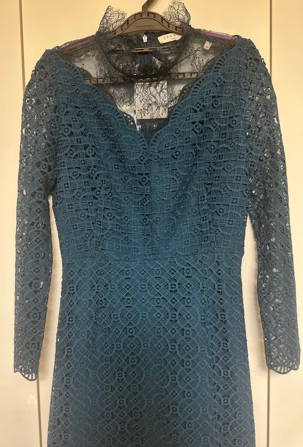 산드로 레이스 원피스 55사이즈 상품이미지3