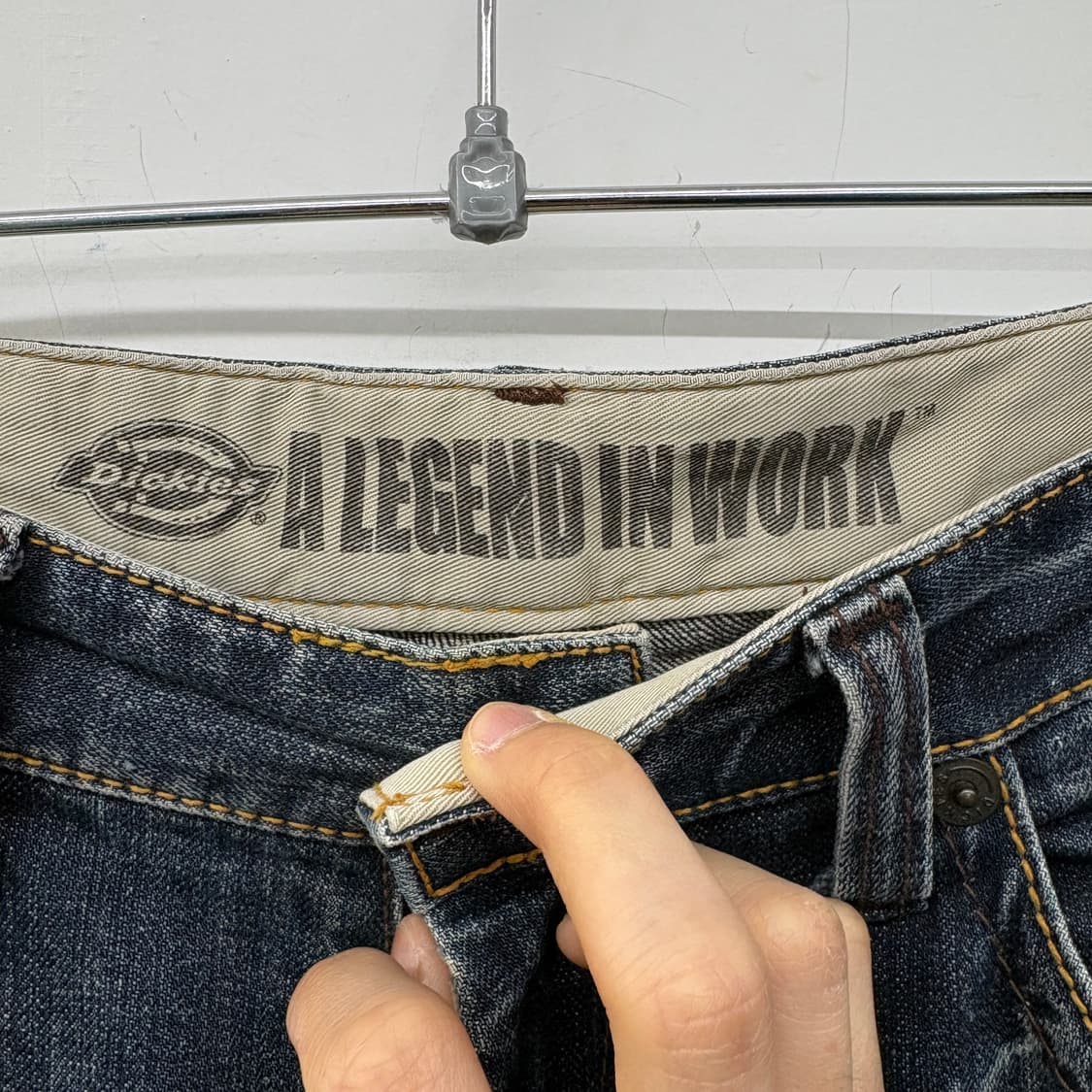 디키즈 빈티지 데님 청바지 워싱진 허리30in 상품이미지4